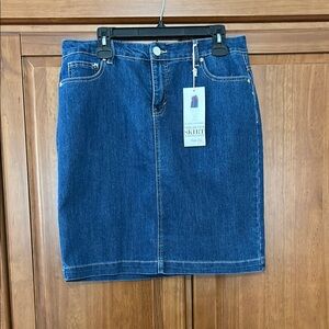 Style & Co. Indigo Denim Skirt